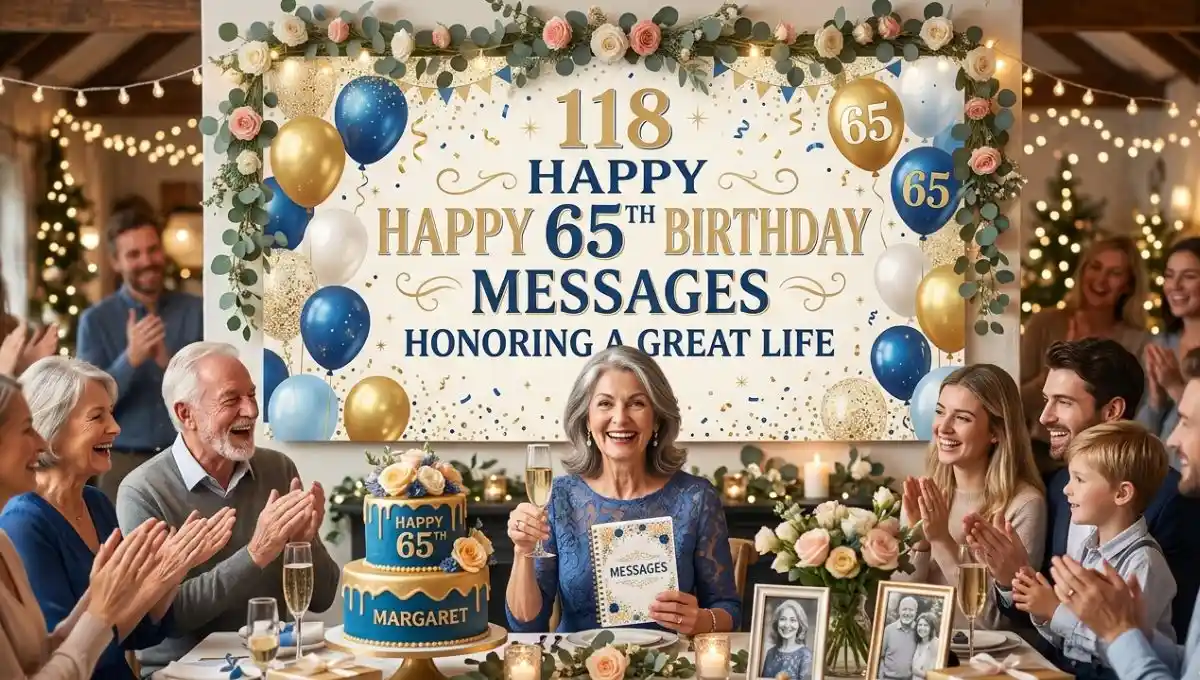 Happy 65th Birthday Messages Honoring A Great Life