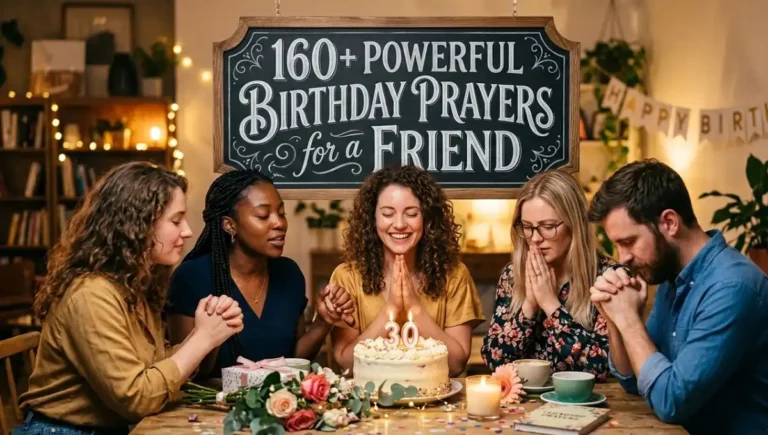 160+ Powerful Birthday Prayers for a Friend