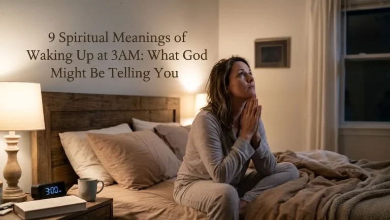 9 Spiritual Meanings of Waking Up at 3AM: What God Might Be Telling You