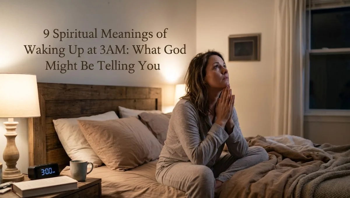 9 Spiritual Meanings of Waking Up at 3AM: What God Might Be Telling You