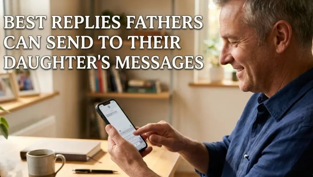 Best Replies Fathers Can Send to Their Daughter's Messages