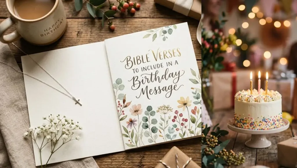 Bible Verses to Include in a Birthday Message