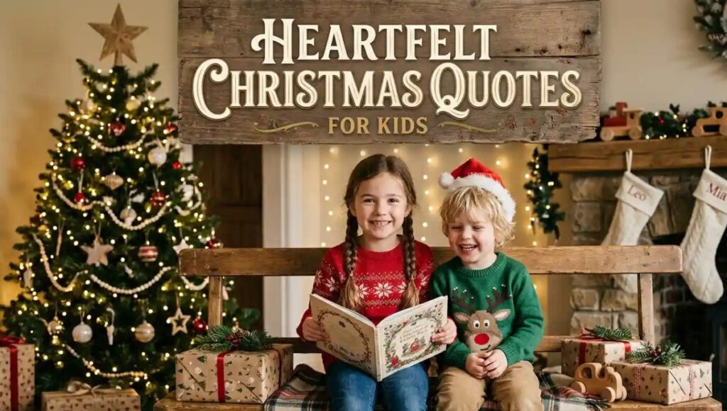 Heartfelt Christmas Quotes for Kids