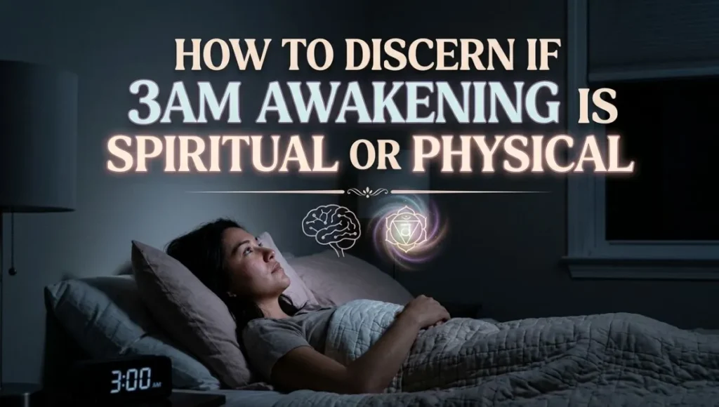 How to Discern if Your 3AM Awakening Is Spiritual or Physical