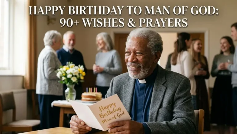 Happy Birthday to Man of God: 90+ Wishes & Prayers
