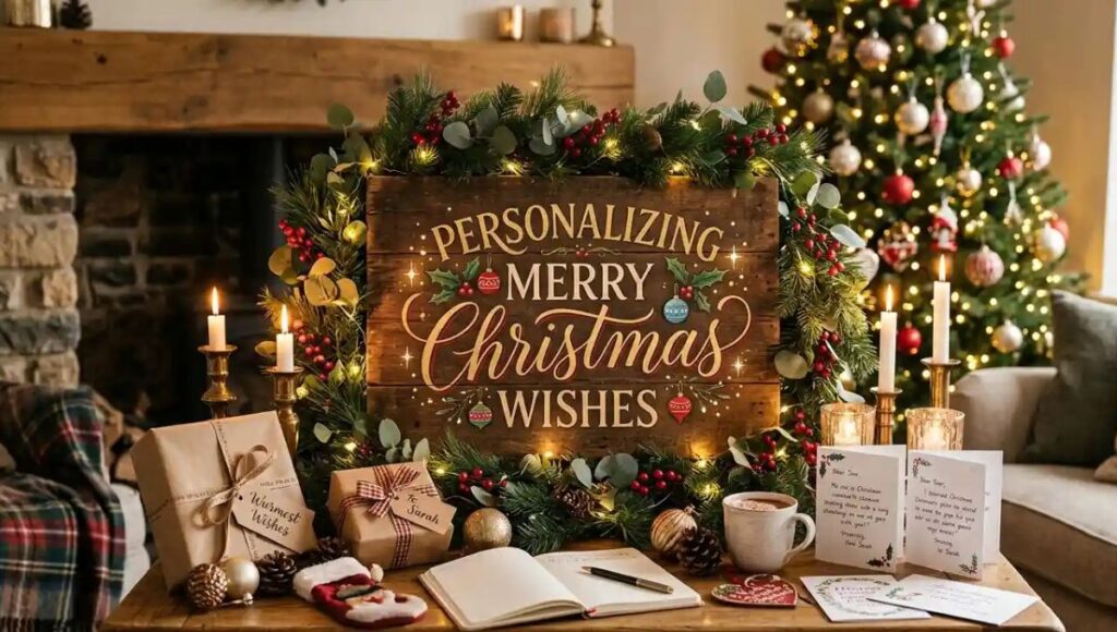 Personalizing Merry Christmas Wishes