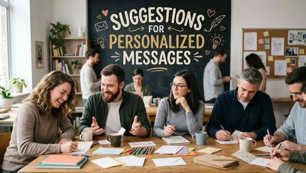 Suggestions for Personalized Messages