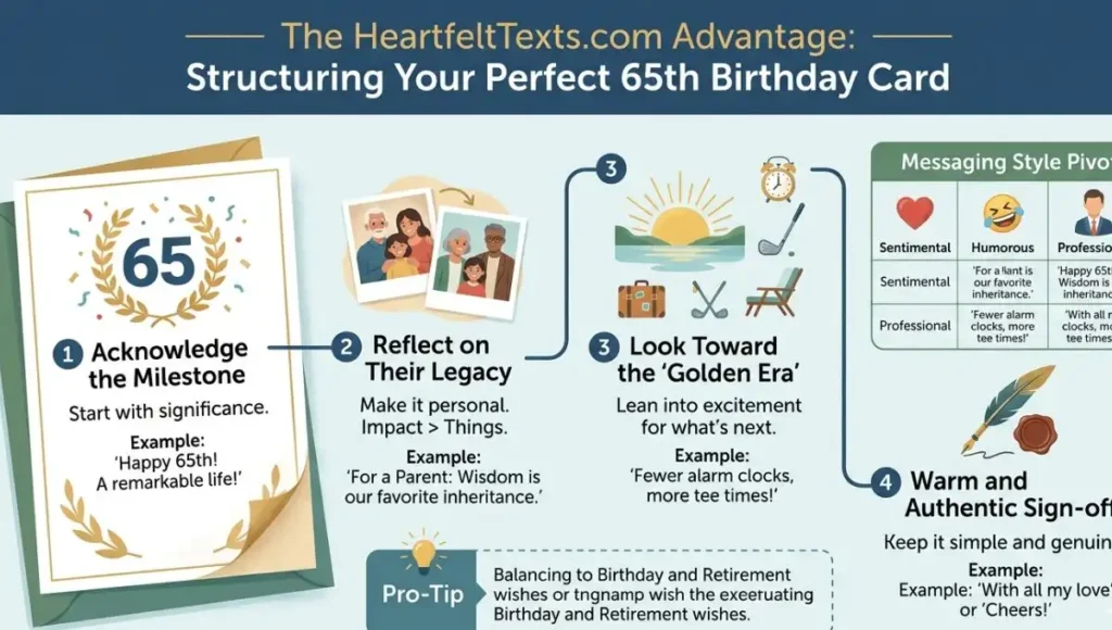  The HeartfeltTexts.com Advantage: Structuring Your Perfect 65th Birthday Card