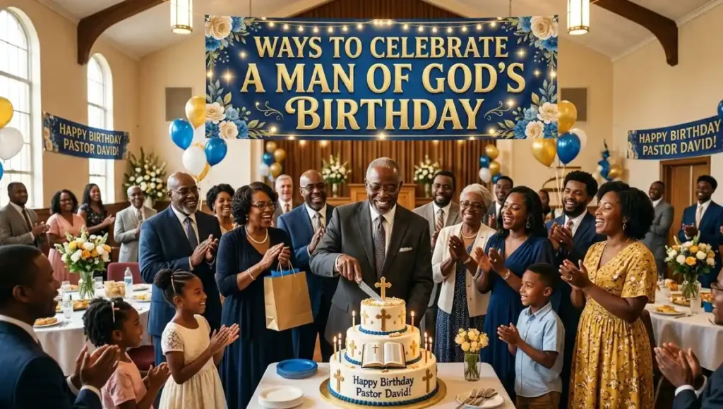 Ways to Celebrate a Man of God's Birthday