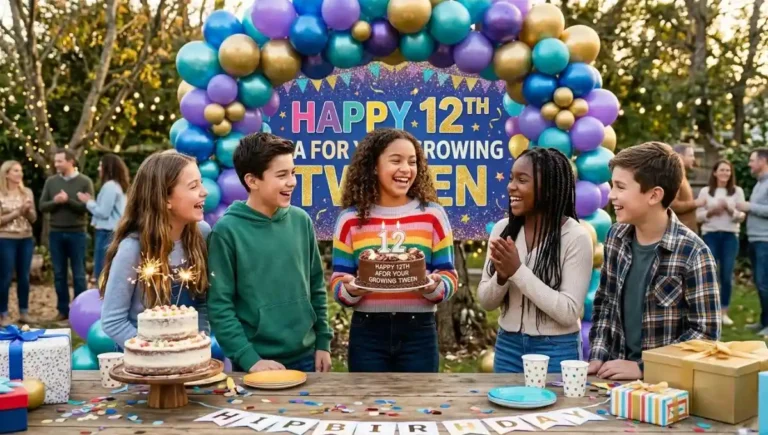 110 Happy 12th Birthday Messages for Your Growing Tween