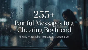 255+ Painful Messages to a Cheating Boyfriend