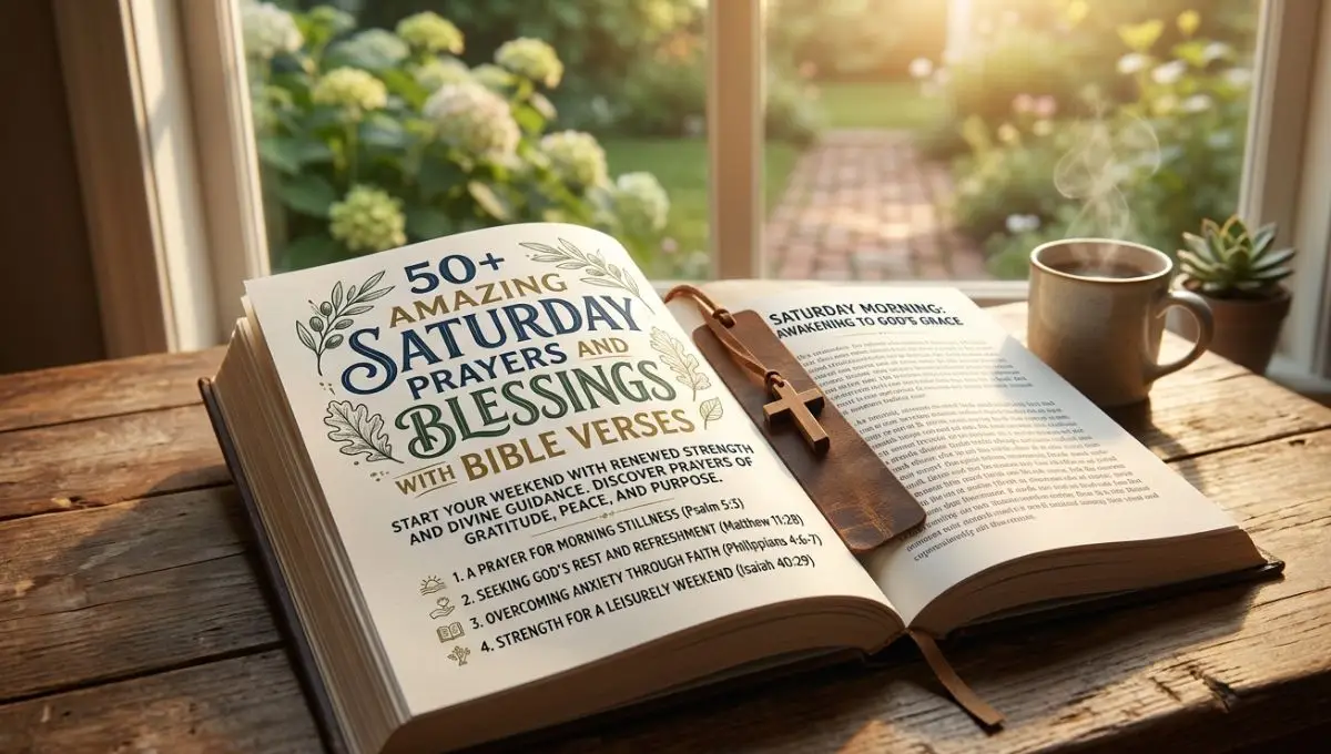 50+ Amazing Saturday Prayers and Blessings with Bible Verses