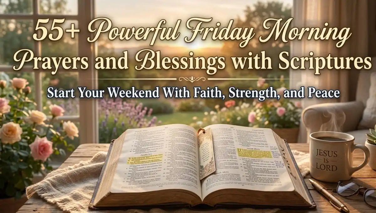 55+ Powerful Friday Morning Prayers and Blessings with Scriptures