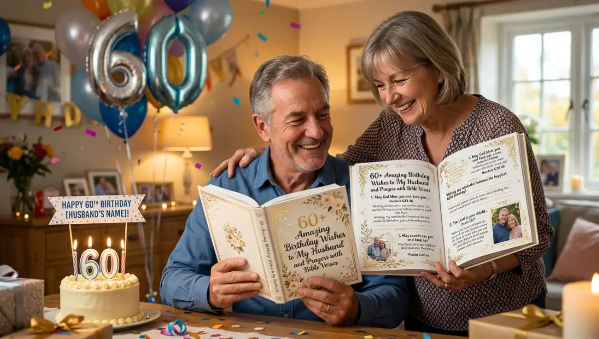 60+ Amazing Birthday Wishes to My Husband and Prayers with Bible Verses