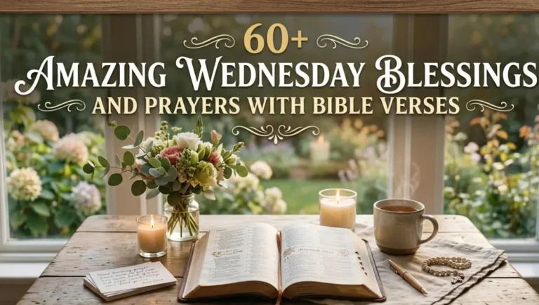 60+ Amazing Wednesday Blessings and Prayers with Bible Verses