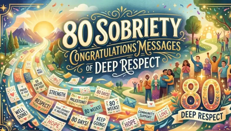 80 Sobriety Congratulations Messages of Deep Respect