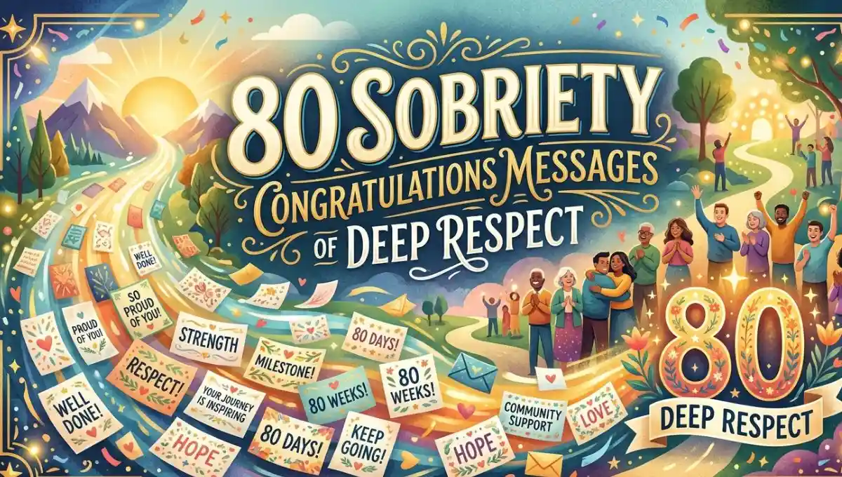 80 Sobriety Congratulations Messages of Deep Respect