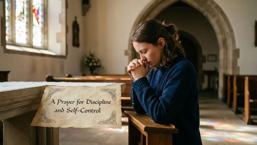 A Prayer for Discipline and Self-Control