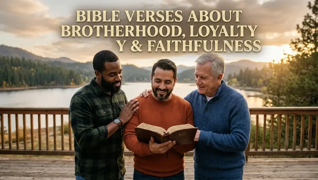 Bible Verses About Brotherhood, Loyalty & Faithfulness