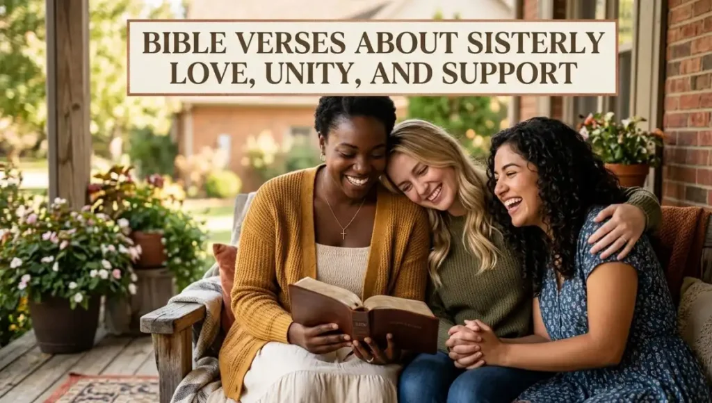Bible Verses About Sisterly Love, Unity, and Support
