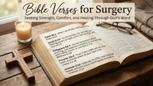 Bible Verses for Surgery: 50+ Powerful Scriptures for Healing, Peace & Recovery