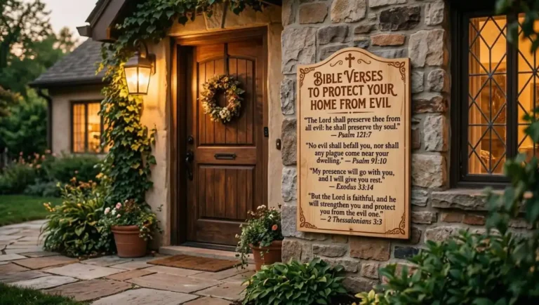 Bible Verses to Protect Your Home from Evil