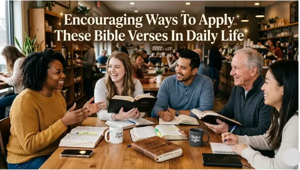 Encouraging Ways To Apply These Bible Verses In Daily Life