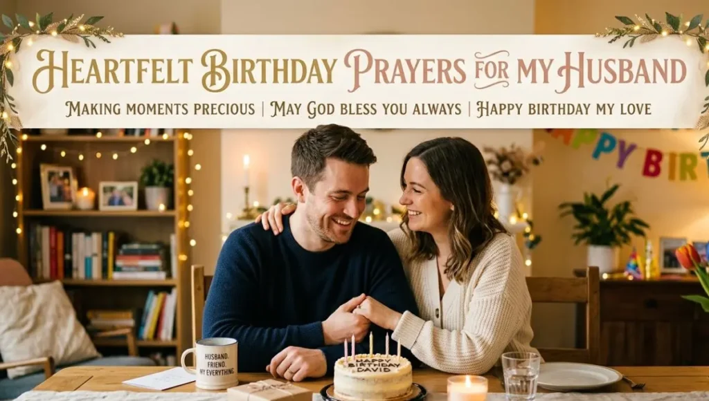 Heartfelt Birthday Prayers for My Husband