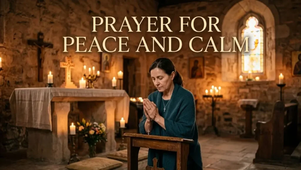 Prayer for Peace and Calm