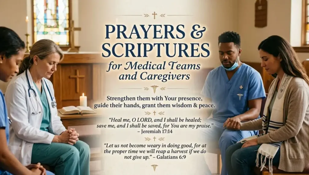 Prayers & Scriptures for Medical Teams and Caregivers