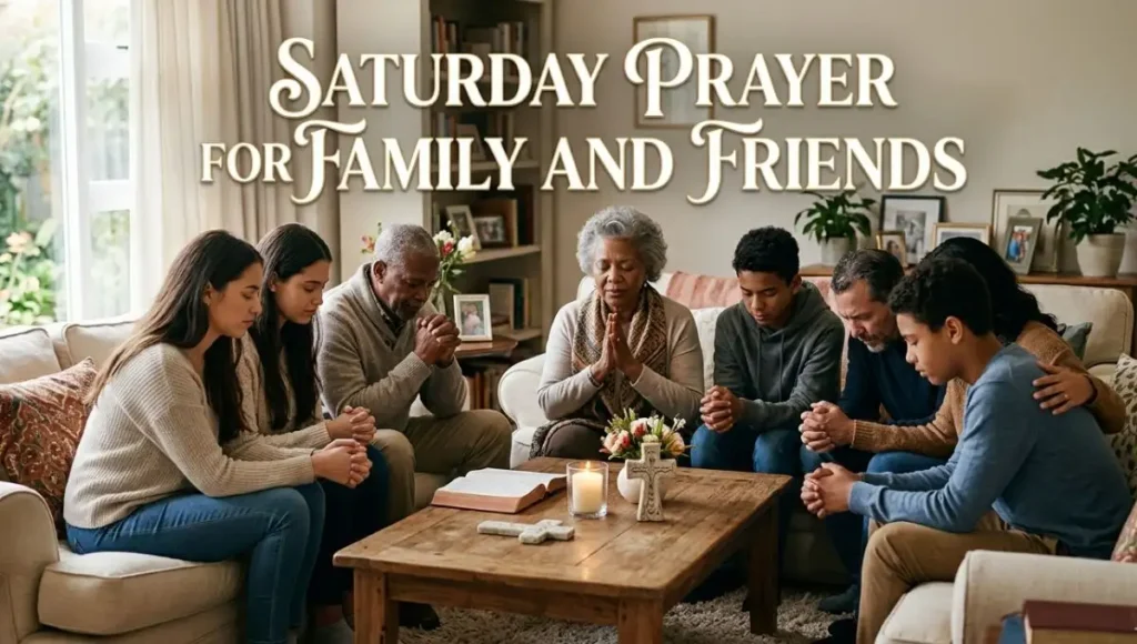 Saturday Prayer for Family and Friends