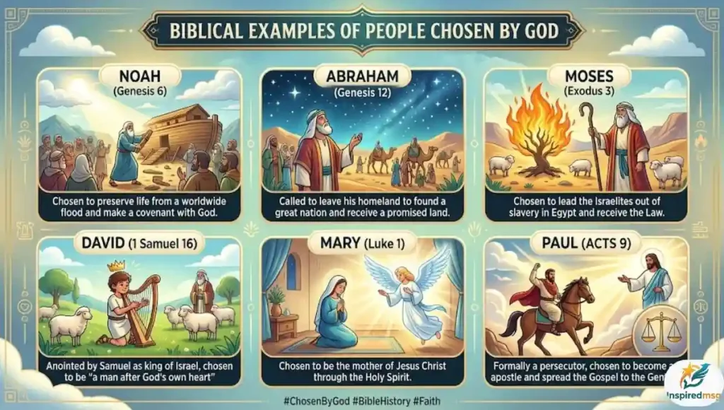Biblical Examples of People Chosen by God