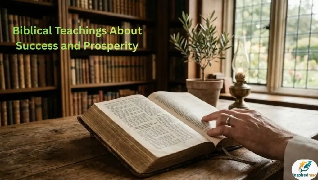 Biblical Teachings About Success and Prosperity