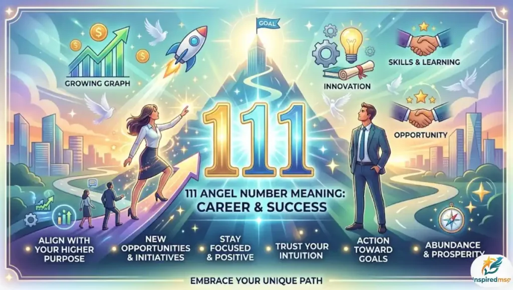 111 Angel Number Meaning in Career & Success