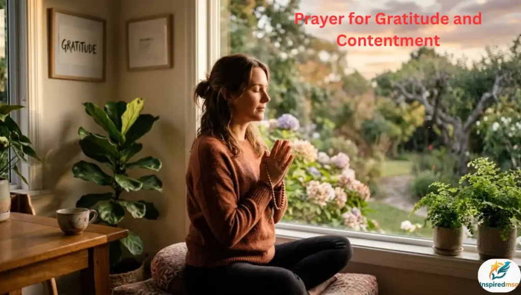 Prayer for Gratitude and Contentment