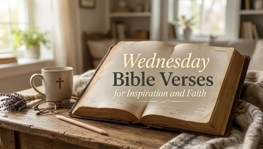 Wednesday Bible Verses for Inspiration and Faith