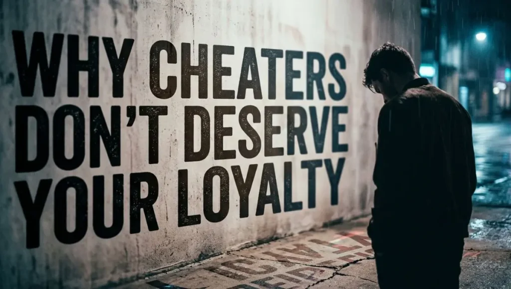 Why Cheaters Don't Deserve Your Loyalty