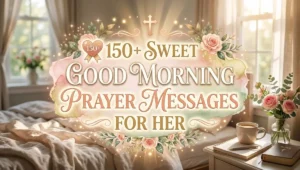 150+ Sweet Good Morning Prayer Messages for Her