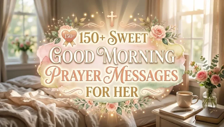150+ Sweet Good Morning Prayer Messages for Her