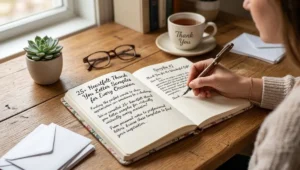 25+ Heartfelt Thank You Letter Samples for Every Occasion