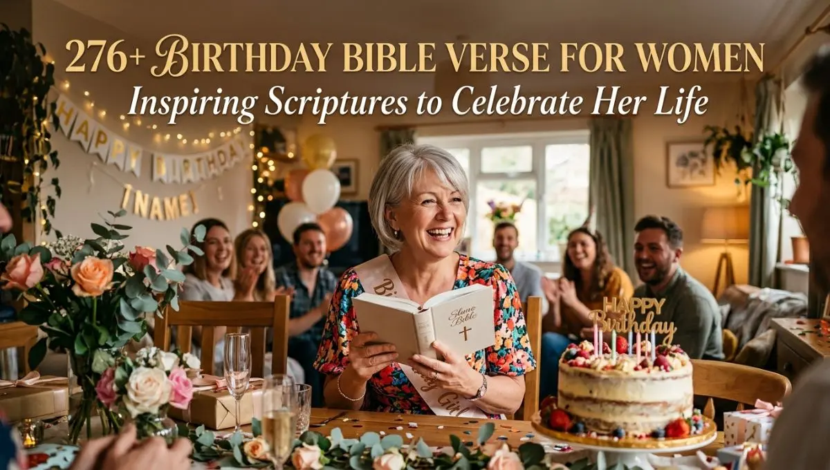 276+ Birthday Bible Verse for Women Inspiring Scriptures to Celebrate Her Life