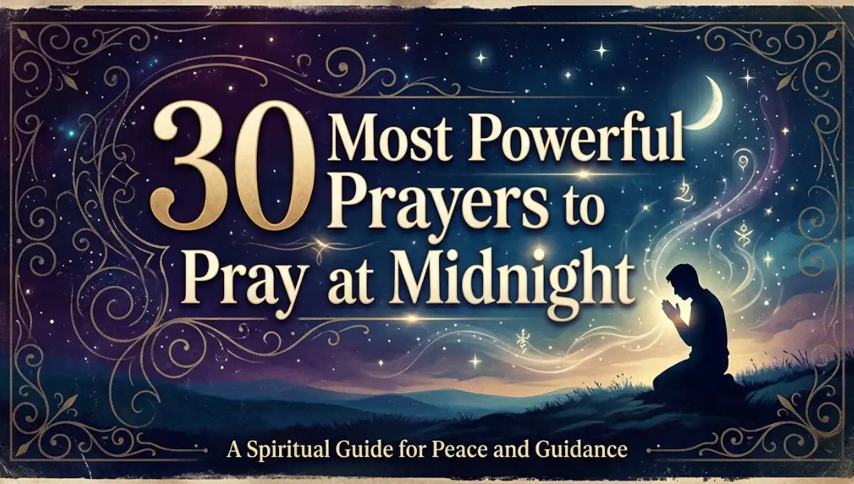 30 Most Powerful Prayers to Pray at Midnight