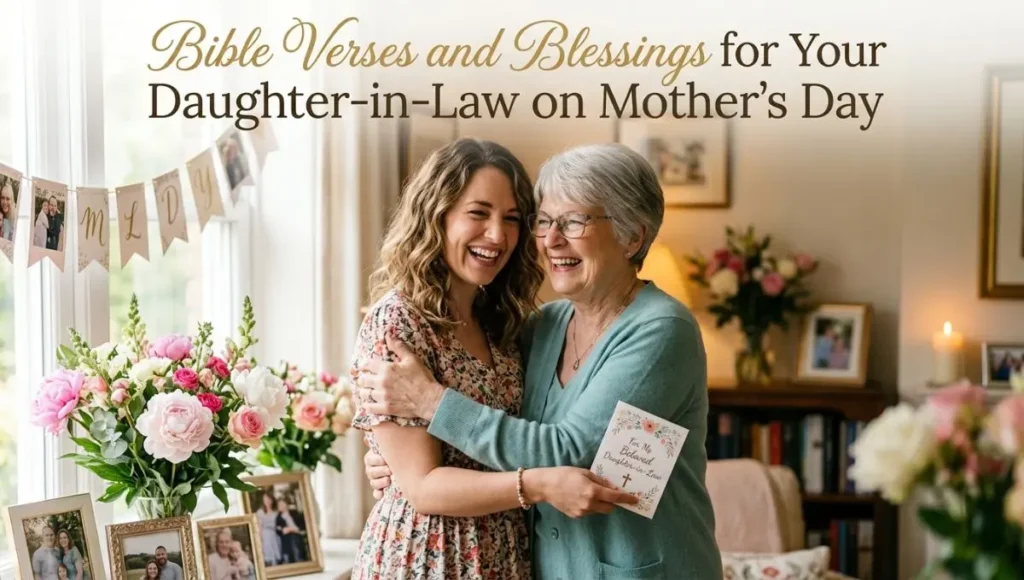 Bible Verses and Blessings for Your Daughter-in-Law on Mother's Day