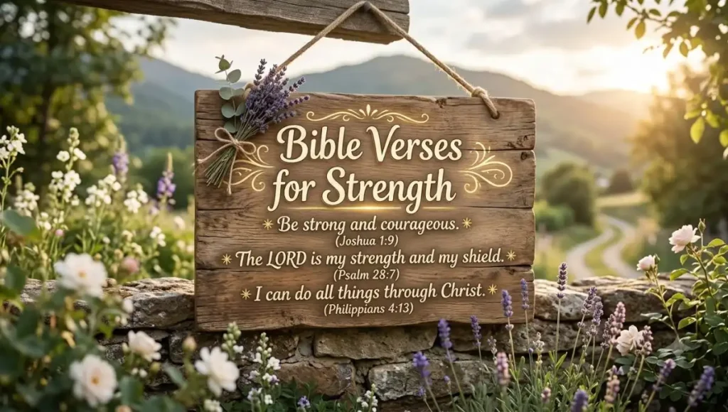 Bible Verses for Strength