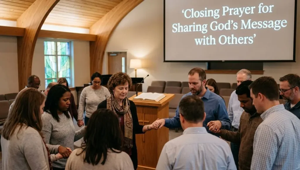 Prayer for Sharing God's Message with Others