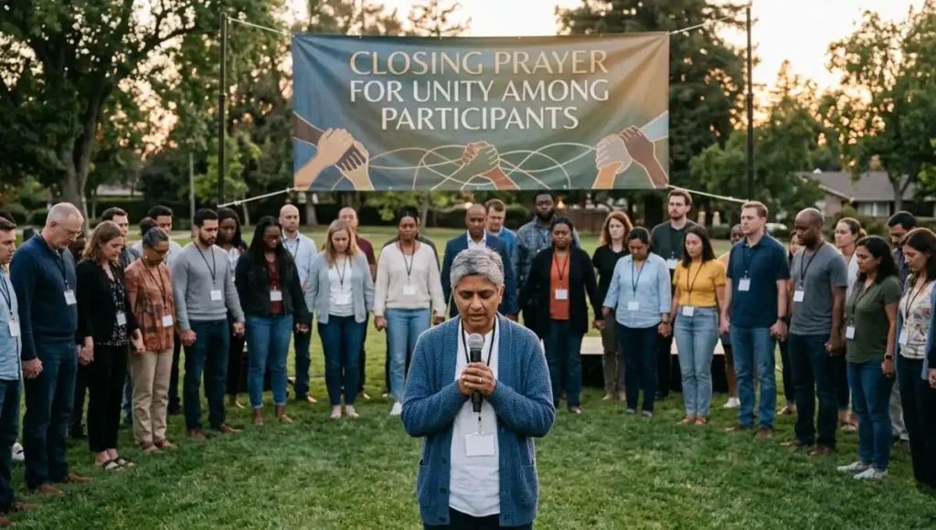 Closing Prayer for Unity Among Participants