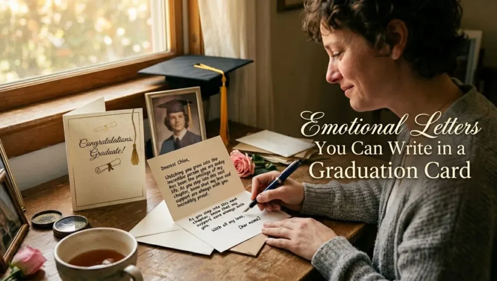 Emotional Letters You Can Write in a Graduation Card