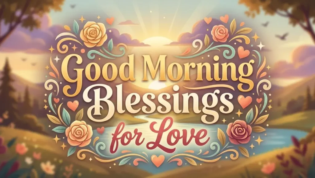 Good Morning Blessings for Love