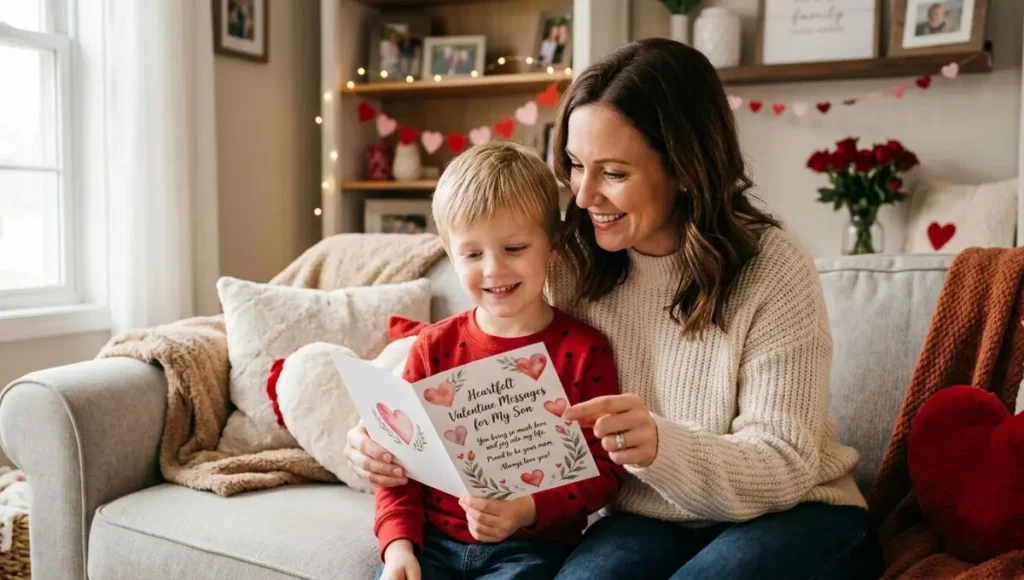 Heartfelt Valentine Messages for My Son