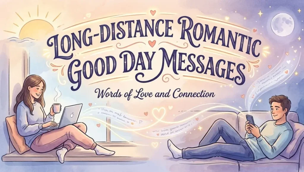 Long-Distance Romantic Good Day Messages